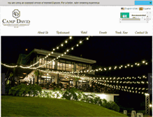 Tablet Screenshot of campdavidranch.com